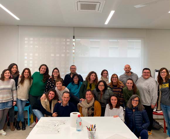 Personas del equipo de Grec comprometidas con la acción social